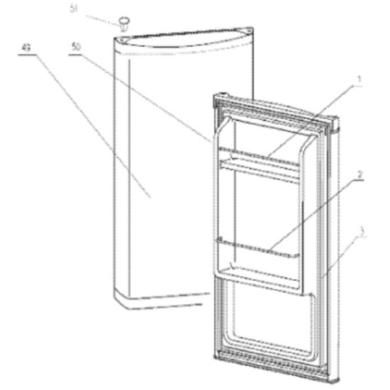 Joint de porte (repère 3) 391A27