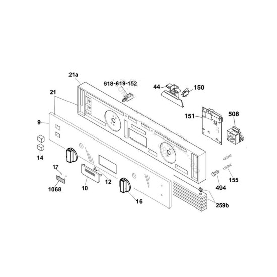 Bandeau (repère 9) 41901431