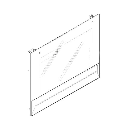 Vitre de façade d'origine 00476988