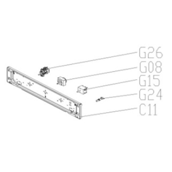 Minuterie (repère g08) CU003976