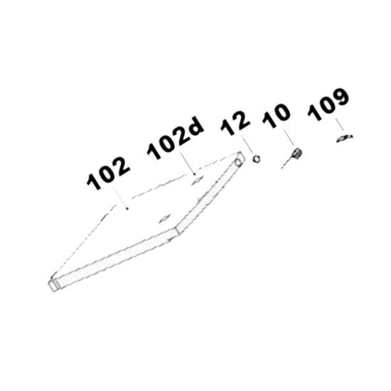 Bouton thermostat repère 12 49024091