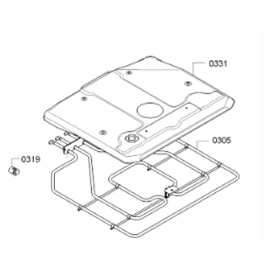 Fermeture catalytique  (repère 0331) d'origine 00471267