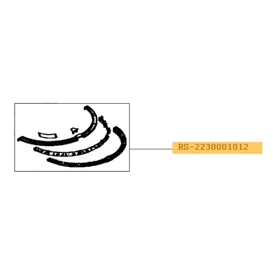 Carte électronique / capteur RS-2230001012