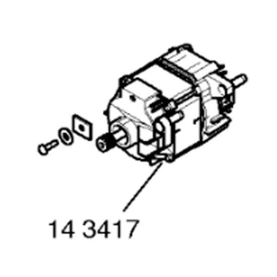 Moteur (repère 14 3417) 00143417