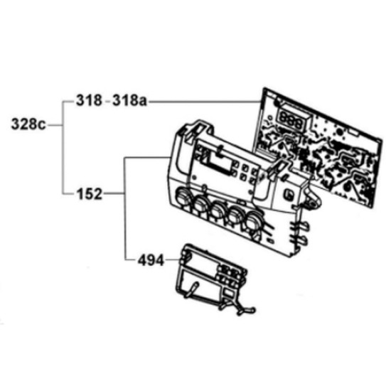 Module programmé (repère 318) 49033455