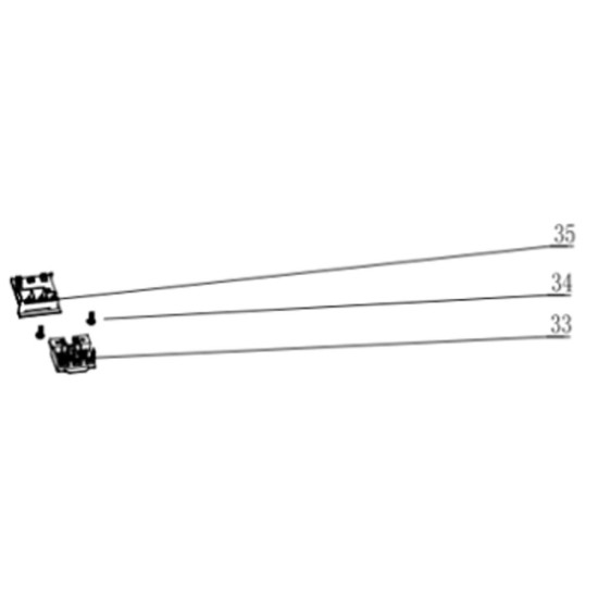 Vis (repère 34) CU005056