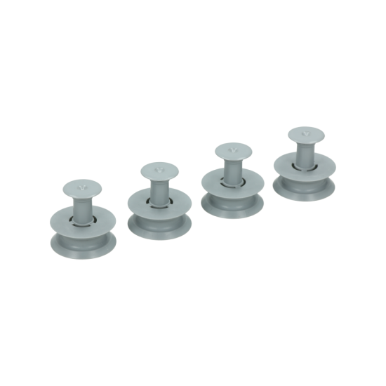 4 Roulettes panier supérieur d'origine 481252888113
