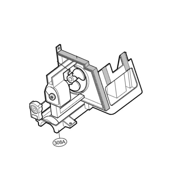 Bandeau de façade (repère 308A) MJS40958001