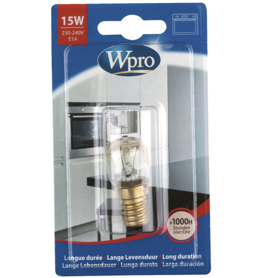 Ampoule poirette 300°C / E14 / T22 / 15W / 220V 484000008843