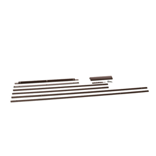 Kit cadre d'habillage marron 9911410