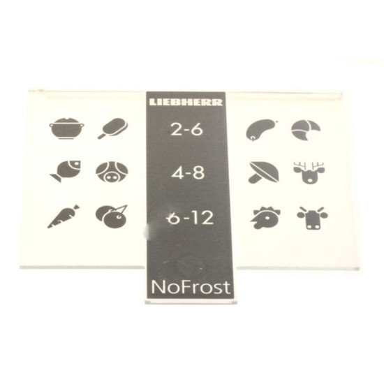 Bandeau serigraphie pour tiroir 7438394