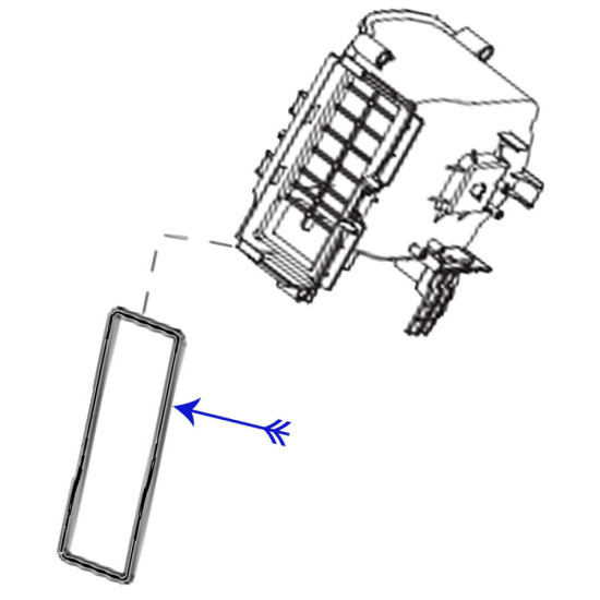 Joint de filtre (MDSTA5) MDS63772103