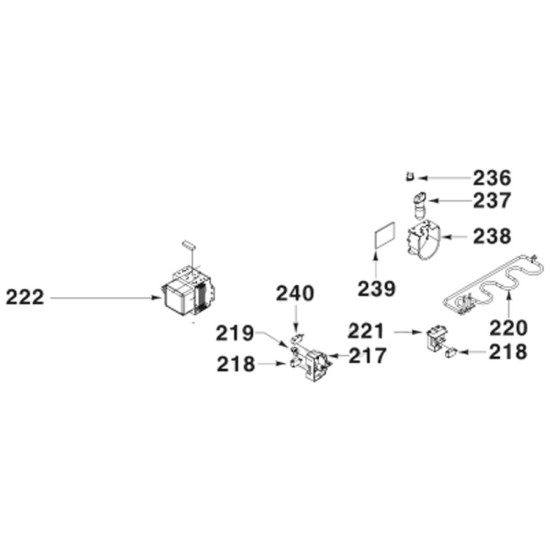 Microcontact fermeture (repère 218) AS0035154