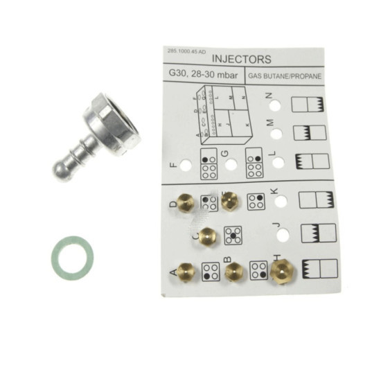 Kit injecteurs gaz butane 4431300022