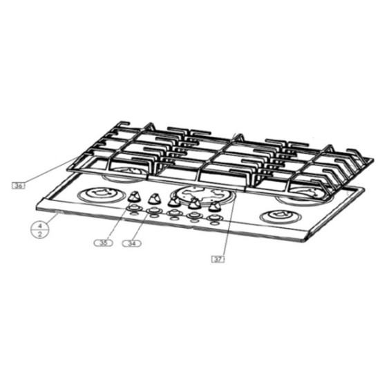 Joint Manette (repère 34) CU000845