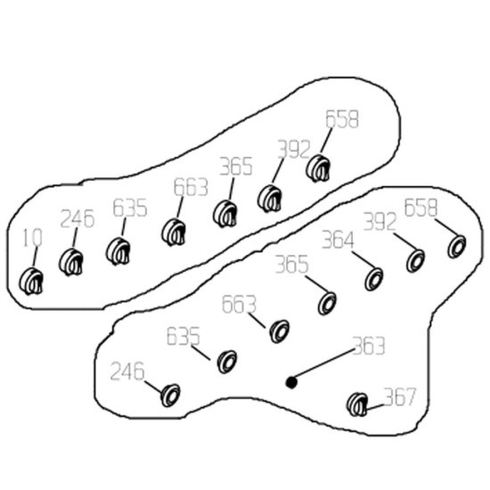 Manette gaz (repère 367) 450910212