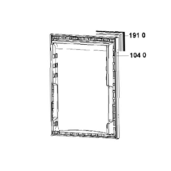 Joint de porte 923x483 (repère 1910) C00664034