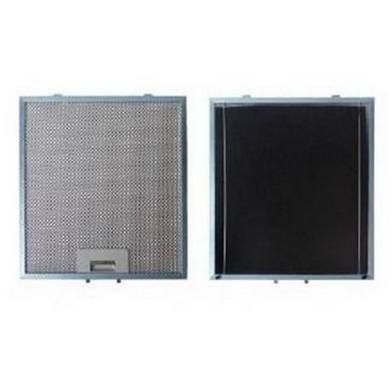 Filtre métal anti graisse (à l'unité) + charbon 303x278mm 74X1648
