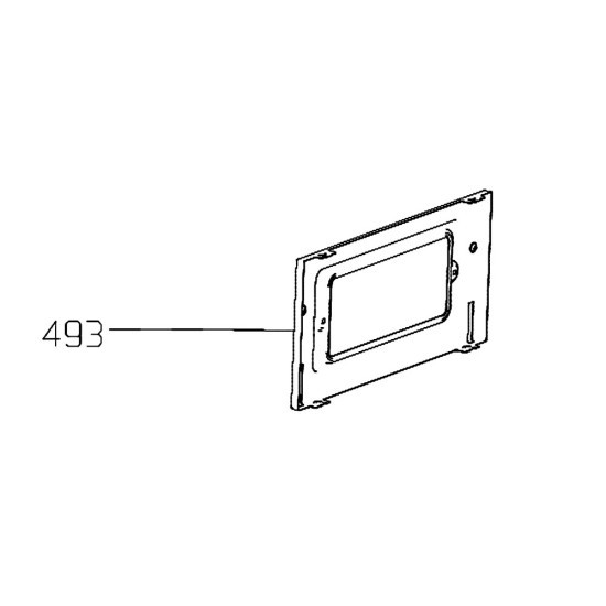 Vitre intérieure grand four 419920306
