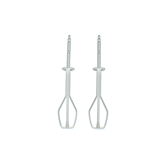 Fouets x2 roses en plastique SS-193319