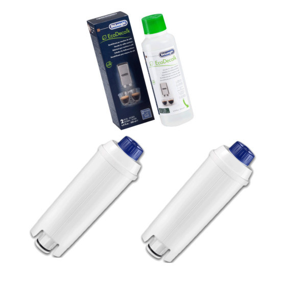 Lot de 2 filtres à eau + 1 Ecodecalk 200ml d'origine 5513284381, 5513292811