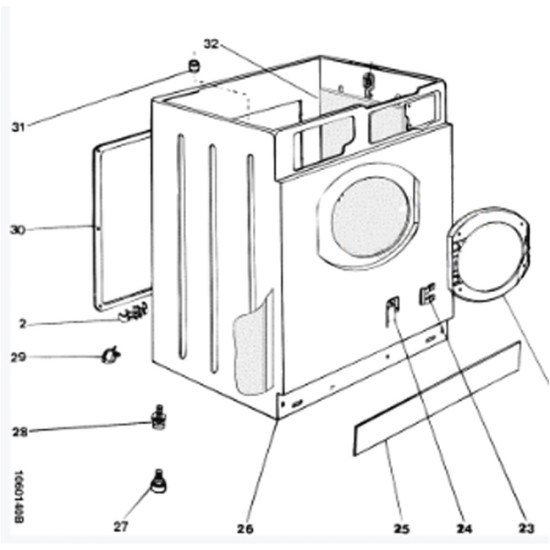 Clip (repère 25) C00044819