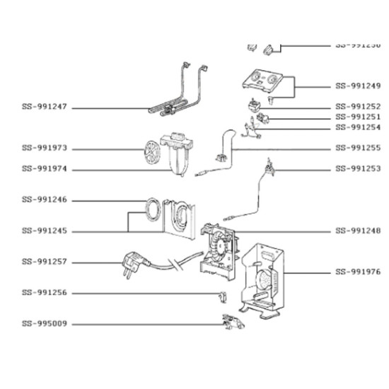 Joint support (repère SS-991246) SS-991246