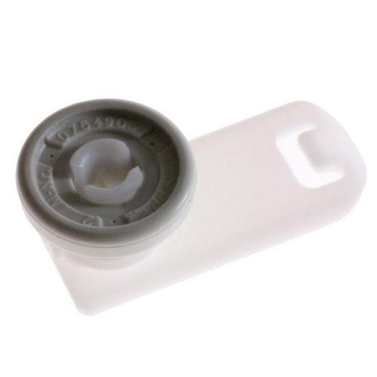 Support + roulette de panier supérieur compatible 7649011