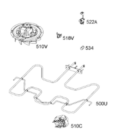 Thermostat 160° (repère 518v) 3302081074