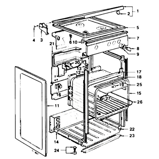 Robinet thermostatique (repère 10) 75X0022