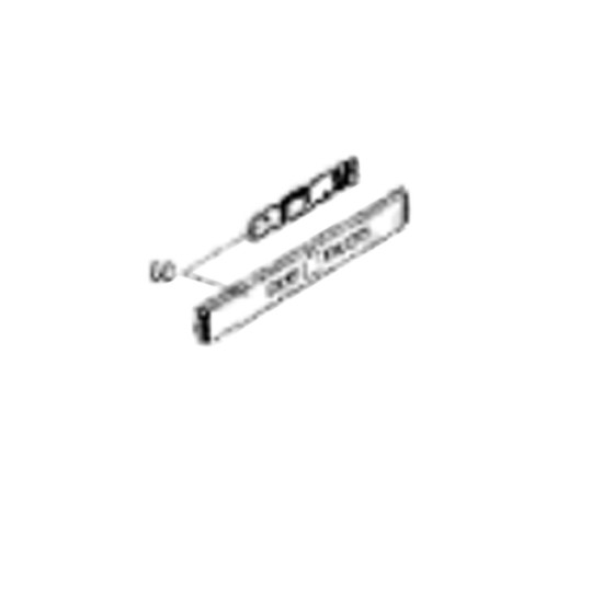 Boitier bandeau de commande (repère 60) 6125150