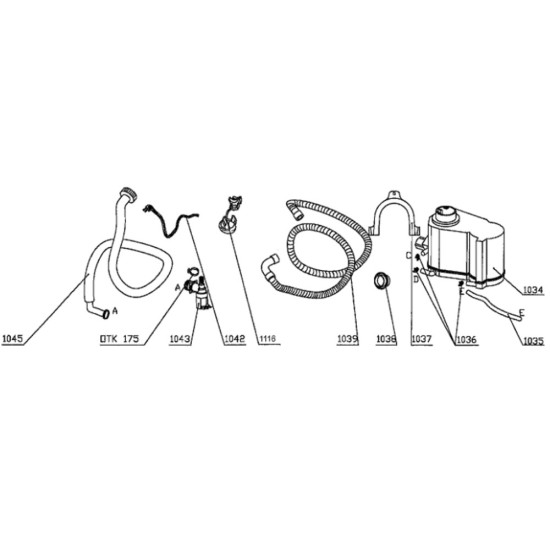 Kit repar. porte cn(el) 43/4813 (repère 1045) 9593630