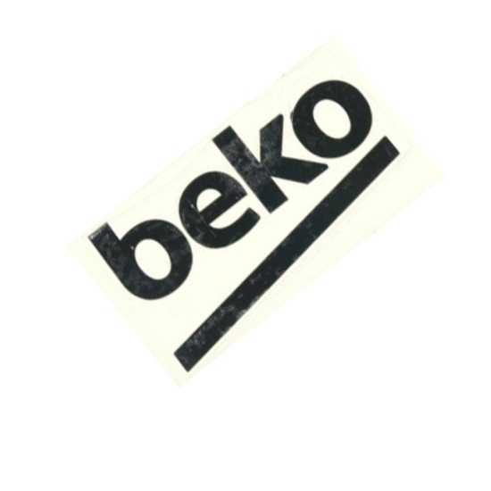 Plaque signalétique BEKO 5786590500