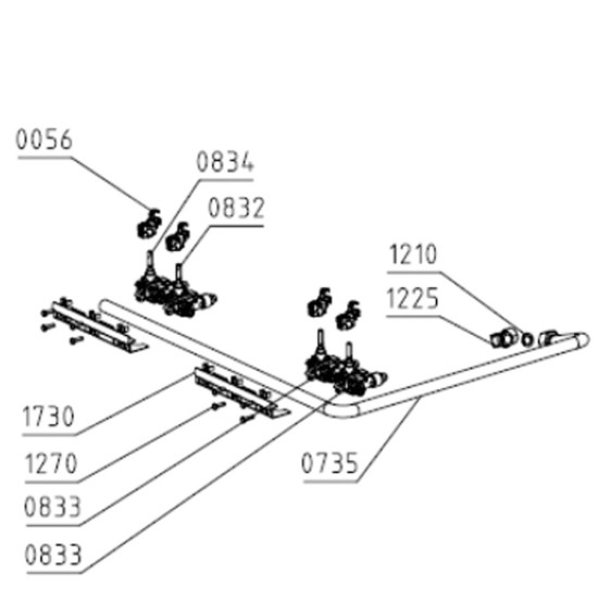 Prot.al gas tap ce46 sabaf 032 ba 687007