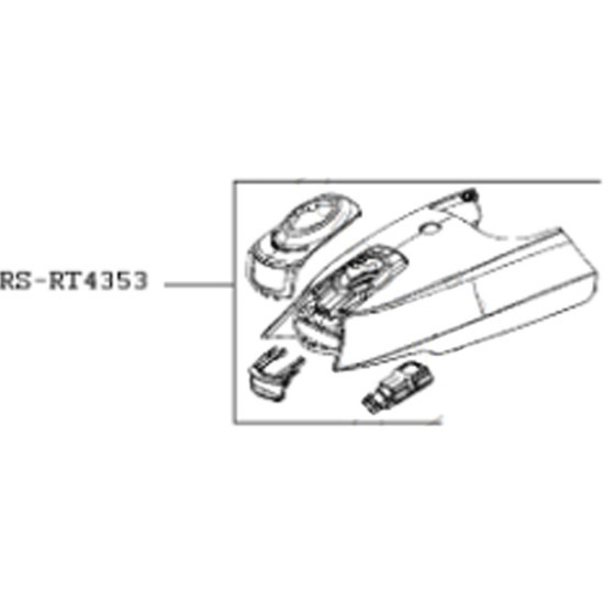 Capot couvercle RS-RT4353, RS-RT4326