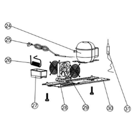 Kit Turbine Ventilateur (repère 29) FR007563