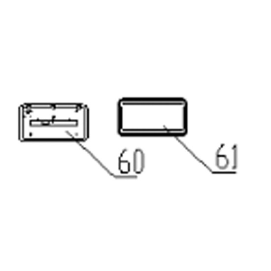 Support Lampe (repère 60) FR000349