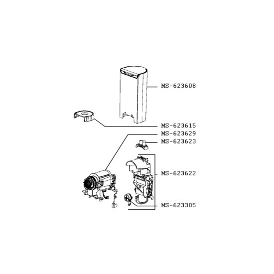 Socle reservoir 500829, MS-623615