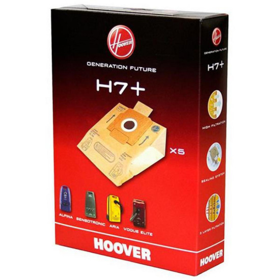 5 sacs H7 pour ALPINA ARIA SENSOTRONIC VOGUE ELITE 09026177