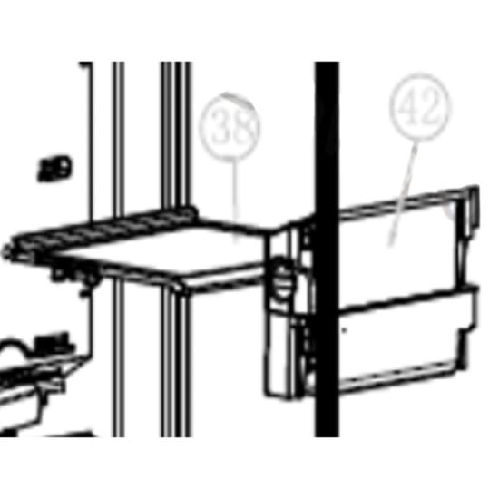 Tiroir Freezer Inf (repère 38) FR000940