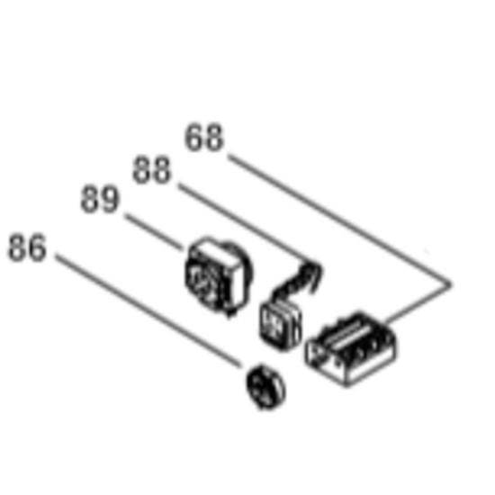 Thermostat 250°C (repère 68) CU004734
