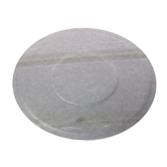 Plaque disque gris MS-4913055