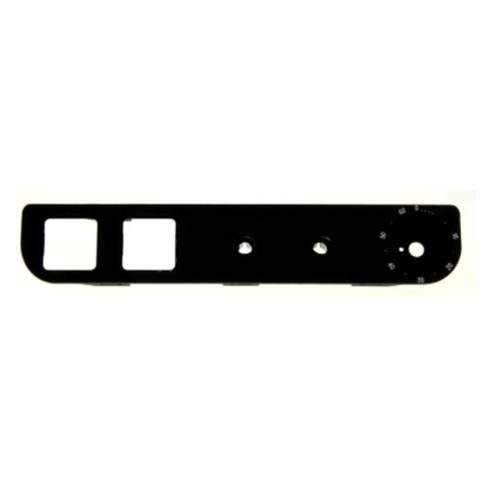 Tableau de bord noir mat 504312