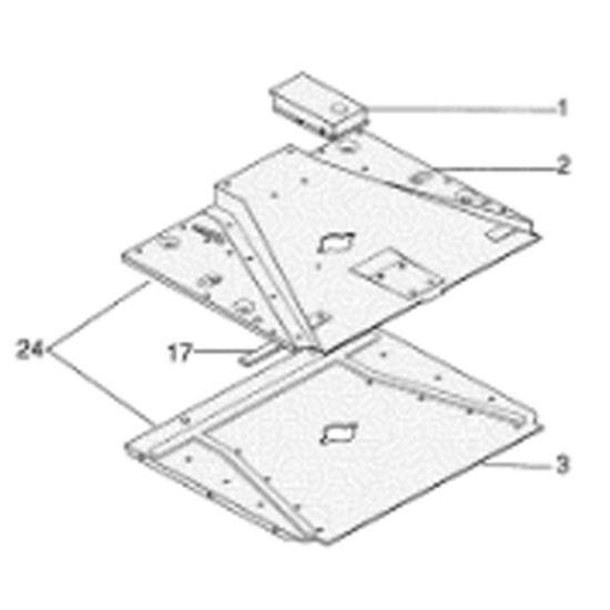Joint ventilateur tangentiel (repère 17) d'origine C00138844, 482000090901