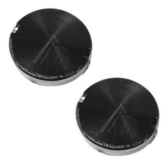 Lot de 2 filtres charbon KITFC155 CR490 KITFC155, EFF75