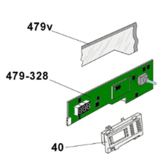 Module programmé (repère 479-328) 49038283