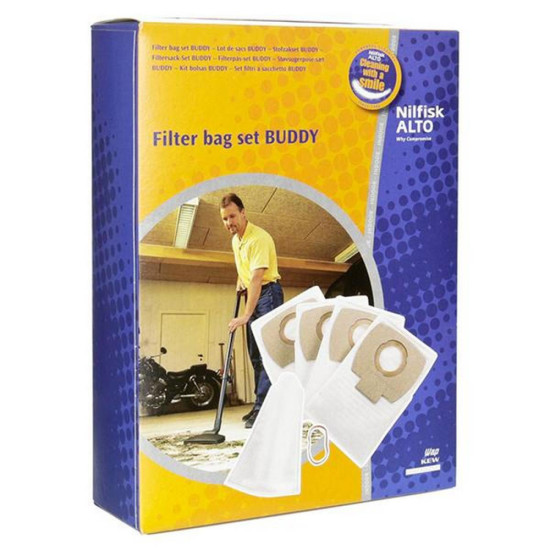 Boite de 4 sacs + 1 filtre à eau BUDDY 302002403