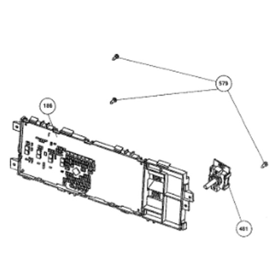 Module de programmation (repère 186) 2822270273