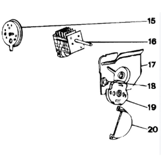 Came distributeur (repère 19) C00031495
