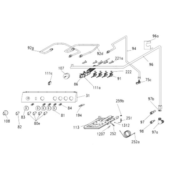 Porte injecteur (repère 75c) 93620870